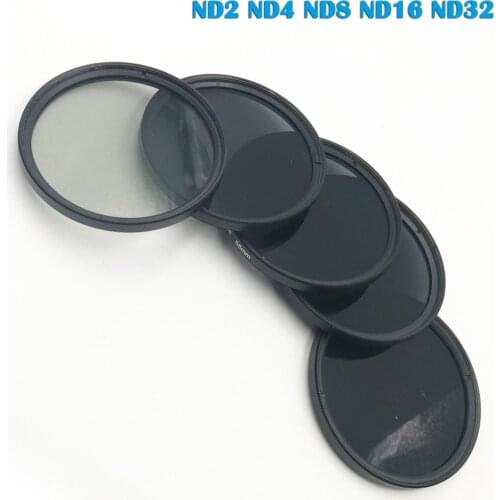 ND2 ND4 ND8 Lens Filter Kit Set 37 49 52 55 58 67 72 77 82mm Neutral Photography Density for Canon Nikon Sony Pentax Camera