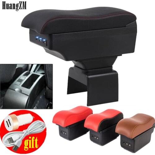 Storage Box Armrest For Peugeot 307 Arm Rest Center Centre Console Rotatable