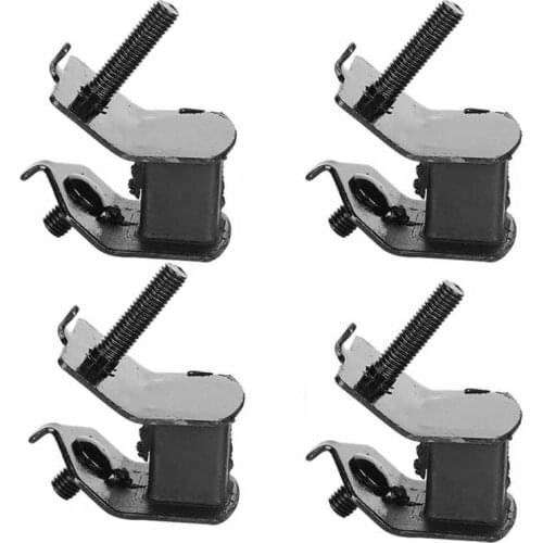 4Pcs 2KW-3KW Cushion Pads Anti Vibration Foot Rack For Gasoline Engine Generator For 168F 170F Strong Bearing Capacity