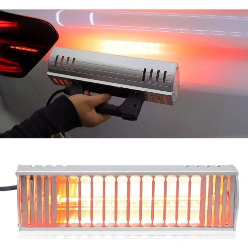 1000W Portable Infrared Paint Baking Lamp Short Wave Infrared Drying Lamp Auto Body Repair Tool Paint Dryer