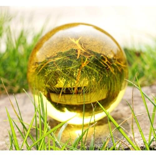 30mm-100mm Crystal Ball Quartz Glass Topaz Ball Spheres Glass Ball Photography Balls Crystal Craft Decor Feng Shui
