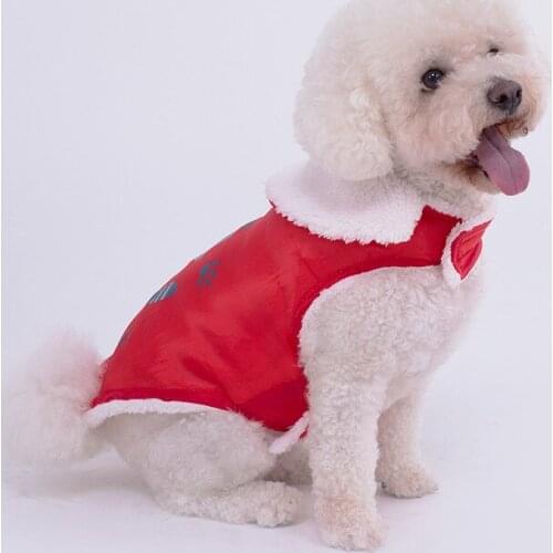 Winter Dog Coat Jacket Cat Yorkshire Terrier Pomeranian maltese Shih Tzu Poodle Bichon Schnauzer Clothing Warm Dog Clothes 2021