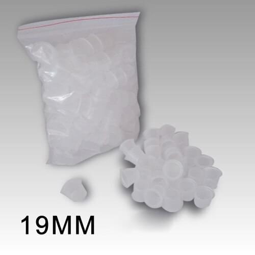 1000pcs/lot Disposable eyebrow body large ink cup 19MM for plastic tattoo ink cup permanent makeup pigmet