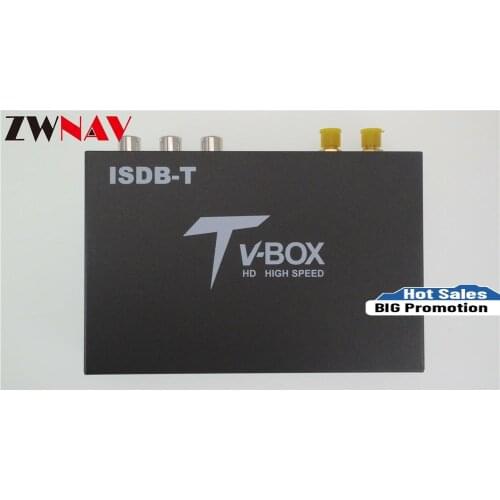 In Car Digital TV DVB-T MPEG-4 Digital TV Dual Tuner Receiver Box Tuner for Car for Android