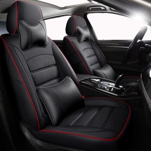 ZHOUSHENGLEE Custom car seat covers For vw tiguan mk2 vw touareg t600 car accessories car seat cover set auto styling
