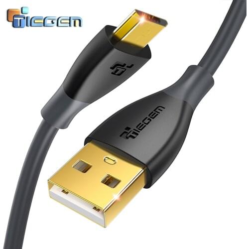 TIEGEM Micro USB Cable 1m Fast Charge USB Data Cable for Samsung Sony LG Tablet Android USB Charging Cord Microusb Charger Cable