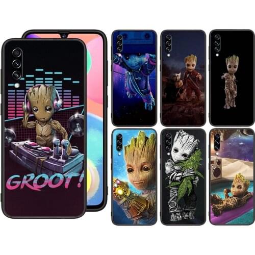 Marvel Cute Groot For Samsung Galaxy A90 A80 A70S A60 A50S A50 A40 A40S A30 A30S A20E A20S A10S A10 A2Phone Case