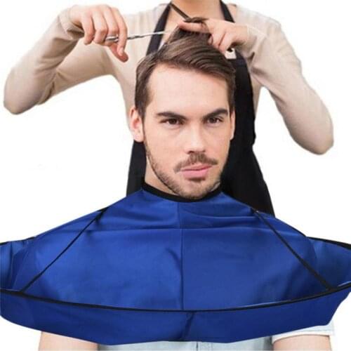 DIY Hair Cutting Cloak Umbrella Cape Hair Shave Apron Hair Barber Gown Cover Household Cleaning Protecter Cutting Cloak Wrap