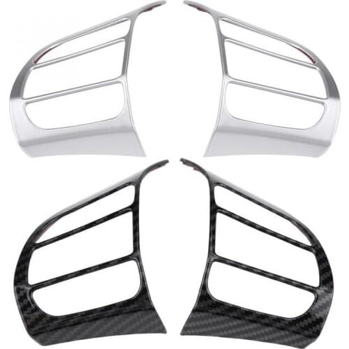 2pcs Car Steering Wheel Cover Frame Trim Insert Sticker for Hyundai Encino Kauai Kona 2017 2018 2019 2020 SUV New Arrive