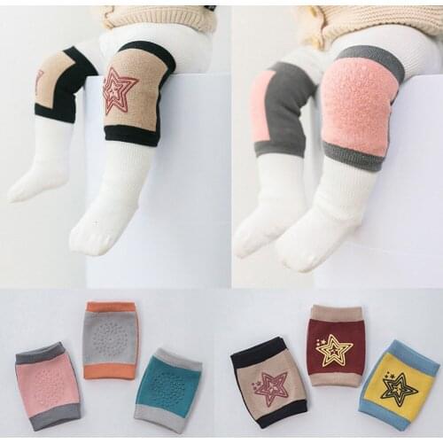 2018 Newly Autumn Children Baby Girls Soft Anti-slip Elbow Cushion Crawling Knee Pad Infant Toddler Baby Safe