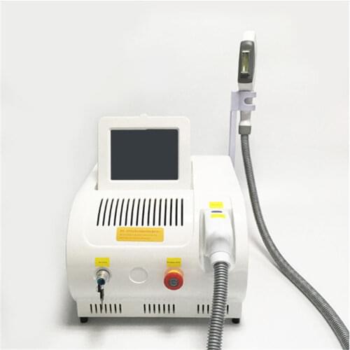 The new portable opt laser hair removal and whitening machine has three wavelengths of 640nm, 530nm and 480nm