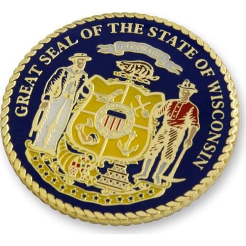 Wholesale Promotion Military Army Challenge Coin Custom New Style Zinc Alloy Round Coin