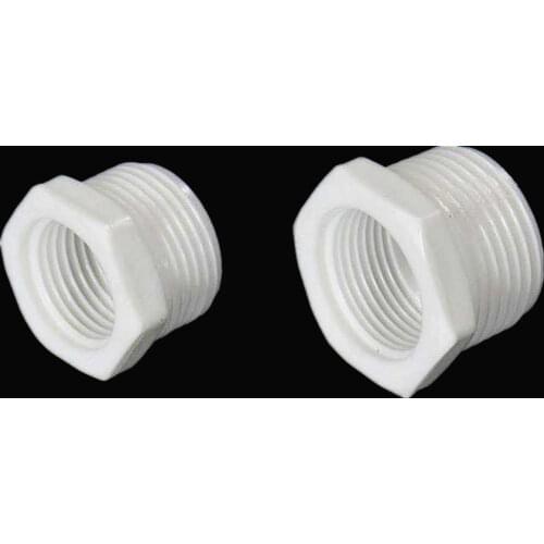 Plastic Hose Fitting Hex Reducer Bushing M/F 1/8" 1/4" 3/8" 1/2" 3/4" BSP Male to Female change Coupler Connector Adapter