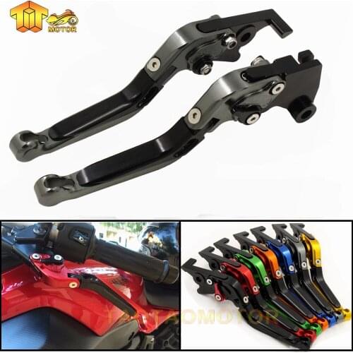 CK CATTLE KING CNC Adjustable Folding Motorcycle Brake Clutch Levers For Aprilia TUONO V4R/Factory 2011 2012 2013 2014 2015 2016