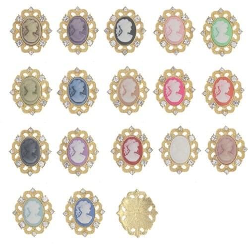 Rhinestone Metal Button Clothing Sew on Strass Crafts Decorations Antique Resin Crystal Snap Jewelry Findings Acryl for Garments