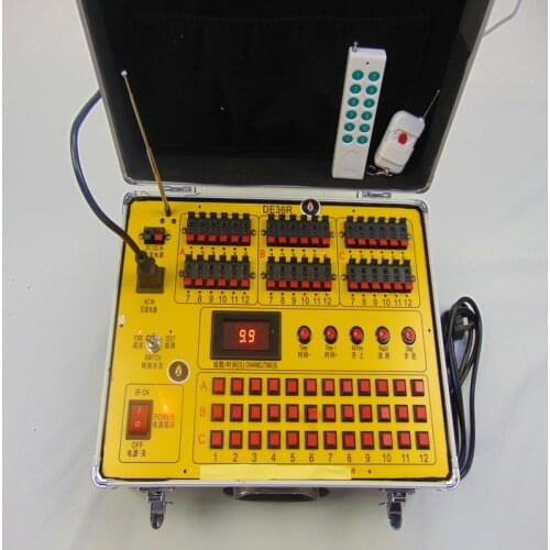 DE12R DE24R DE36R 2020 Smart Switch Special Effects Fireworks Remote Hot LED Radio Fire Copper Wire Wedding Equipment-Wireless