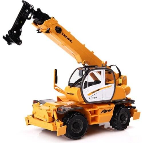 High quality 1:50 multi-function crane alloy model,simulation die-casting engineering model,childrens toy gift,free shipping