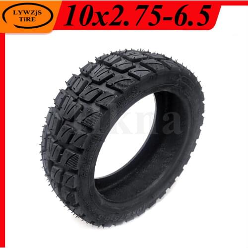 High Quality 10x2.75-6.5 Tubeless Tyre 10 Inch Thickened Vacuum Tire for Electric Scooter Accessories