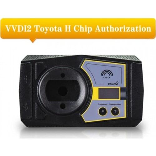 Xhorse VVDI2 Prepare for Toyota H Chip Activation Authorization