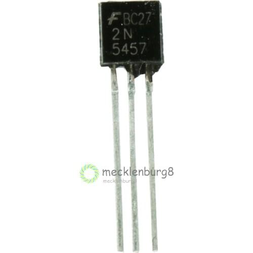 10PCS 2N5457 2N5457G TO-92 JFET N-Channel Transistor