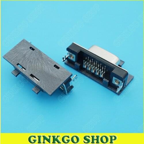 10pcs Original New VGA Data Connector Female Jack for Foxconn
