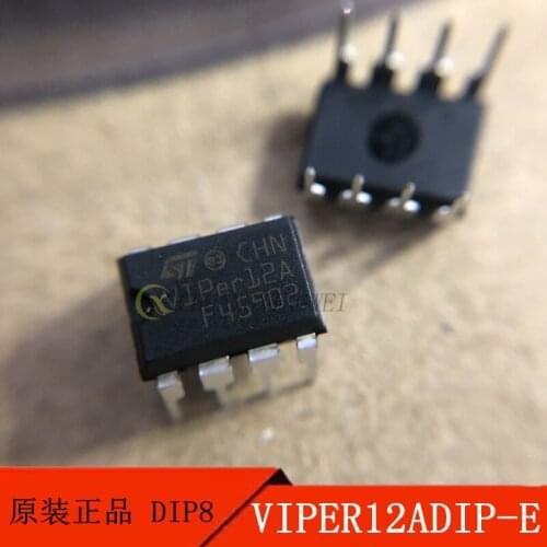 10PCS Power supply chip VIPER12ADIP-E into DIP8 VIPER12A induction cooker original products