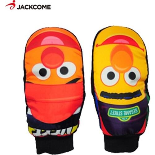 2017 Spectre Couple Ski Gloves Men & women Waterproof Winter Cycling Skiing Snowboard Gloves cartoon colorful gloves SG2502