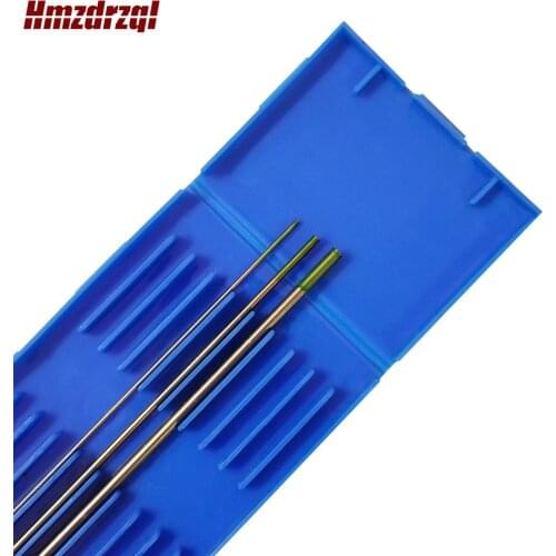3 Piece WP 0.04"X6" 1/16"X6" 3/32" Pure Tungsten Electrode Head Tungsten Needle Green