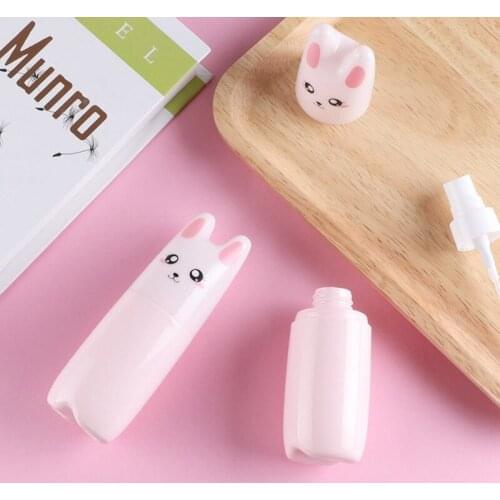 70ml Cartoon Cat Animal Travel Spray Bottle Refillable Perfume Atomizer Spray Bottle Cosmetic Empty Pump Sub-bottling Container