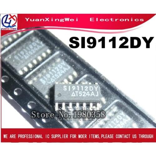 FREE SHIPPING 20prices SI9112DY-T1-E3 14SOIC SI9112DY-T1 9112DY SI9112DY 9112DY SI9112D 9112DY