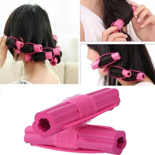 1Pc Self Grip Women Bangs Hair Styling Curlers Rollers DIY Hairdressing Tool