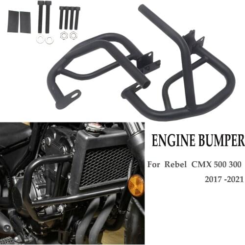 For Honda Rebel CMX 500 300 CMX500 CMX300 2017 2018 2019 2020 2021 Motorcycle Engine Guard Bumper Crash Bar Body Frame Protector