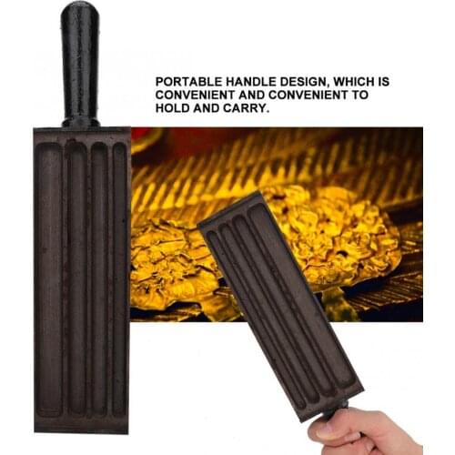 Rectangle Steel Ingot Mold Mould Crucible Gold Silver Melting Casting Refining Tool Jewelry Casting Mold Jeweler Processing Tool