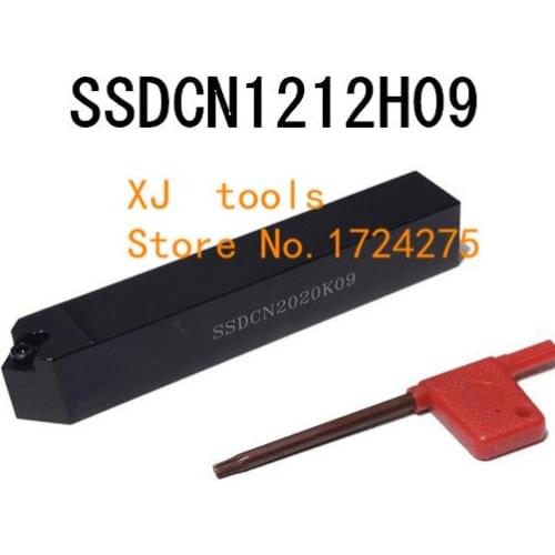 SSDCN1212H09 12*12mm Metal Lathe Cutting Tools Lathe Machine CNC Turning Tools External Turning Tool Holder S-Type SSDCN