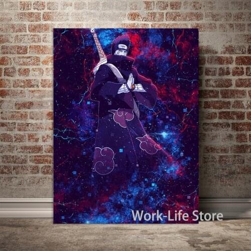 Kisame Akatsuki Anime Aesthetic Home Decor Canvas Posters Prints Decoration Art Wall Pictures Living Room Painting
