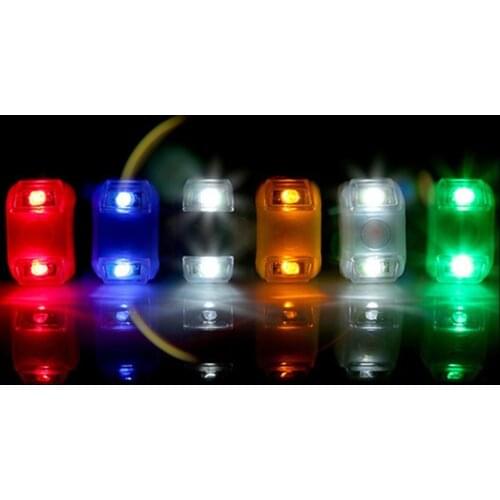 New Fantastic Bicycle LED Light Safty Warning Flashlight Strobe Bicycle Light with Battery Front Handlebar Frame Wheel Light