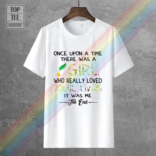 Once Upon A Time There Was A Girl Who Really Loved Young Living T Shirt Men Tee