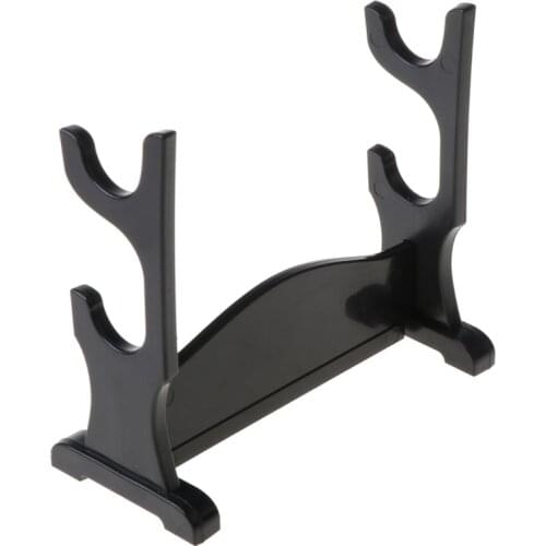 Two Tiers Holder Display Stand / Acrylic Bracket Rack for Cartoon and Comics Show Sword Wand Collection