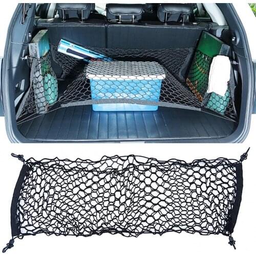Portable Universal Elastic Car Vehicle Luggage Storage Net Organizer Auto Truck Accessories Supplies Products