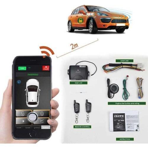 For Toyota PKE Remote Start For Car 80-100M Auto Keyless Entry 3-5M Automatic Trunk Opening PKE Button Start Stop Car Security