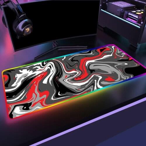 Rgb Marbling Mouse Carpet Pad Xxl Desk Mat Cute Computer Gamer Xl Keyboard Backlit Pads 900x400 Mousepad Led and Extended Mats