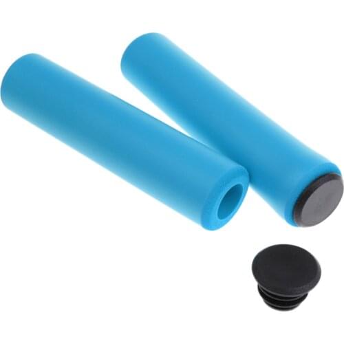 Bike Handlebar Grips Silica Gel/Foam Silicone Grips For MTB Grips Antiskid