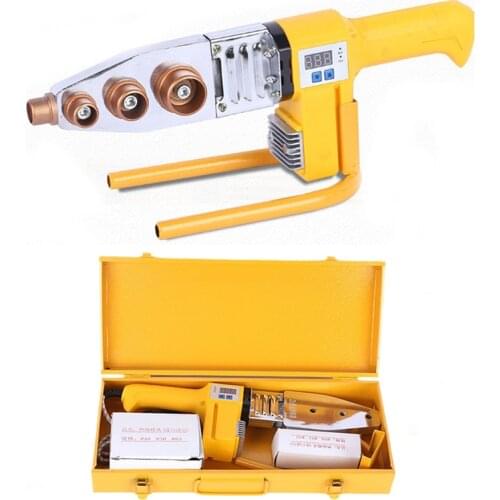 1Set 800W Digital Display Water Pipe Welder Water Pipe Plastic Welder Machine Plumber Heating PPR RPV Butt Welding