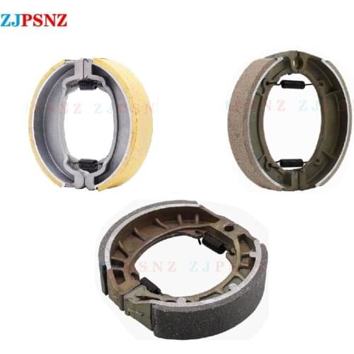 Motorcycle Brake Shoes WY125 XF125 CBT125 CG125 110 QJ150-3 Brake shoes With Springs Rear Wheel Brake Shoe Drum Brake Shoes Sets