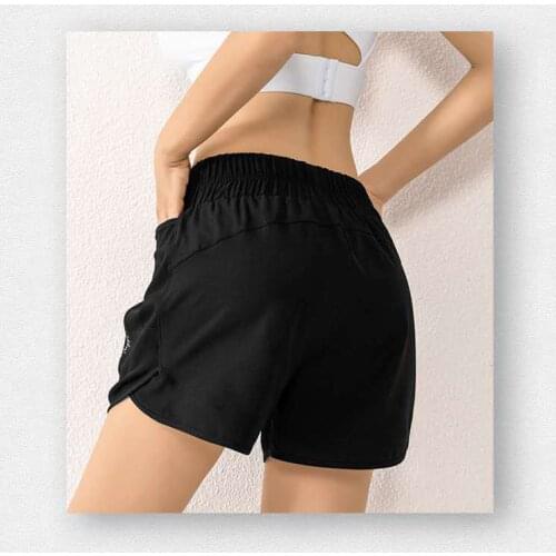 Womens High Waist Stretch Athletic Workout Active Fitness Volleyball Shorts 2 In 1 Running Double Layer Sports Shorts