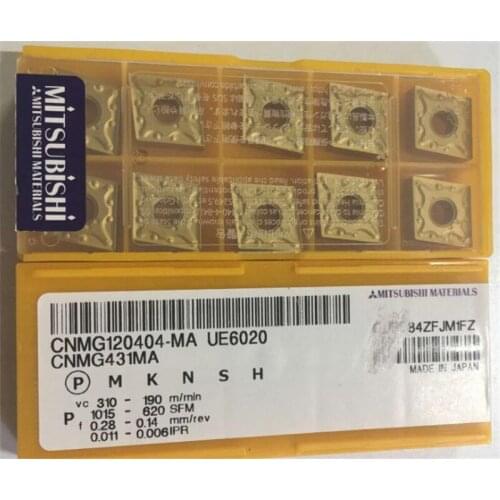 10pcs CNMG120408-MA UE6020 CNMG120404-MA UE6020 free shipping