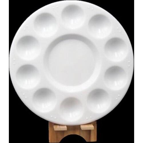 11 Grids 17cm/6.69" Paint Tray Plastic Palettes Easy Cleaning Professional Art Painting Kids DIY Craft Accessory