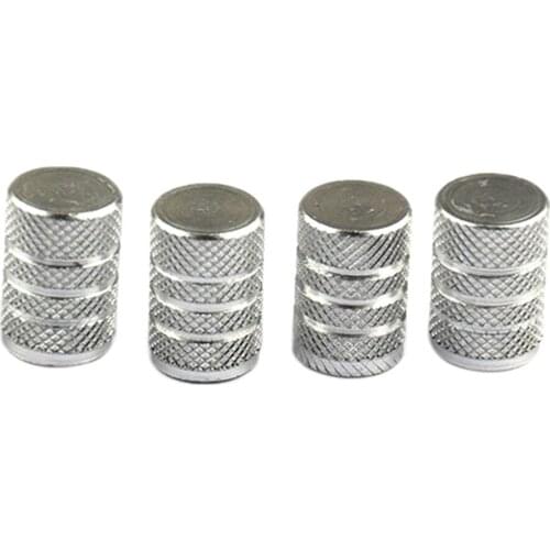 4 Pack Aluminum Alloy Bolt-in Car Auto Wheel Tire Valve Stem w/ Dust Cap