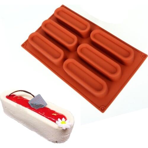 DIY Baking Tools Cake Mold Non-stick Silicone 3D Mould Muffin Brownie Molds Moule Silikonowe Formy Baking Decoration Pastry Tool