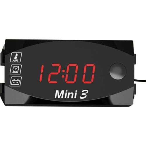Auto Electronic Clock LED Backlight Digital Display 1pcs Car Digital Clock & Temperature Display Electronic Clock